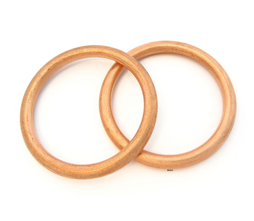 Set of 2 - NE Brand Exhaust Gaskets - 18291-MN4-920 - Honda CA/CL175 CB/CM400/450